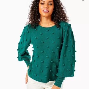 COPY - Lilly Pulitzer Kippa Sweater Spruce Green
